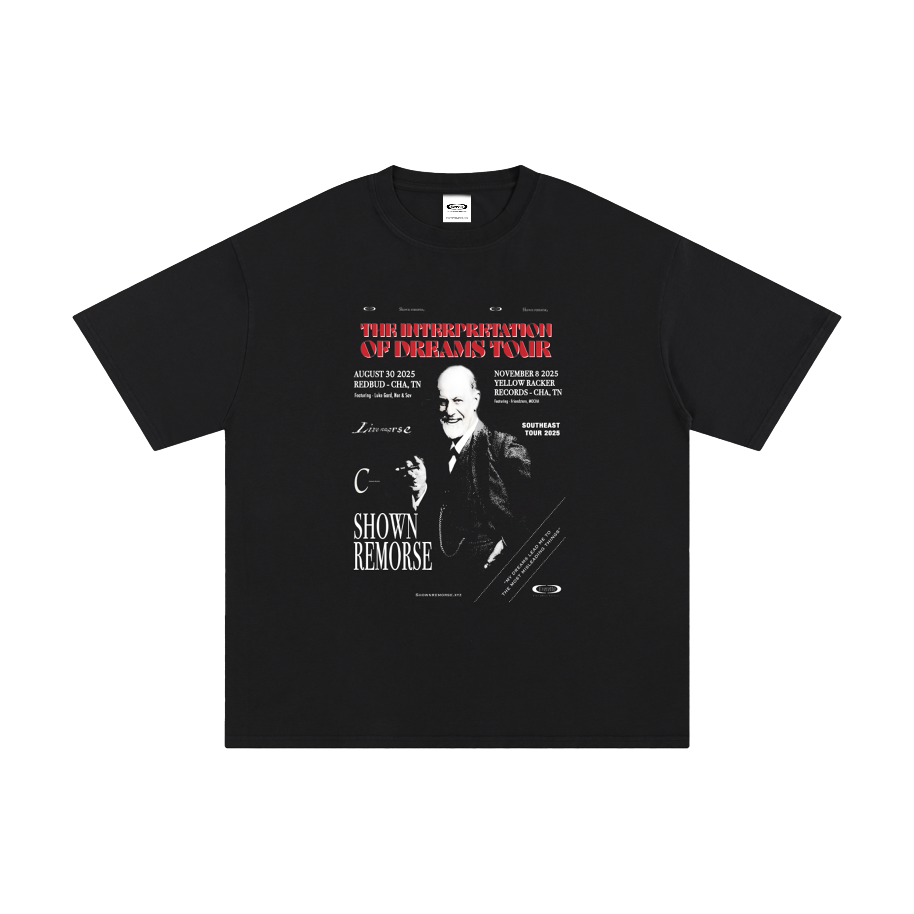 Tour Black Tee